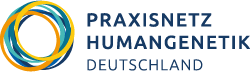 Praxisnetz Humangenetik Deutschland Logo
